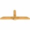 Ekena Millwork Eugene Rough Sawn Timber Gable Bracket, Western Red Cedar, 72"W x 30"H x 4"D x 6"F, 10/12 Pitch GBW072X30X0406EUG00RWR - alternate 4